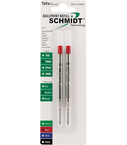 Schmidt（シュミット）のローラーボールペン Amazon | Schmidt キャップレス ローラーボールペン | 詰め替えインク